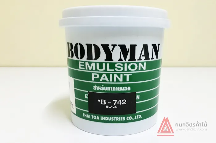 สีอะครีลิคทาภายนอกB-742-BODYMAN