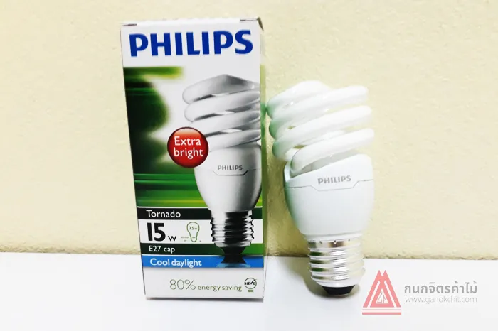 หลอดทอร์นาโดdaylight15w-Phillips