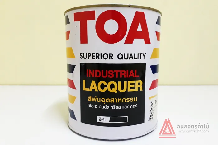 แลกเกอร์สีพ่นอุตสาหกรรม_sharp_814สีดำ-TOA