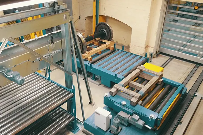 Pallet-traverser