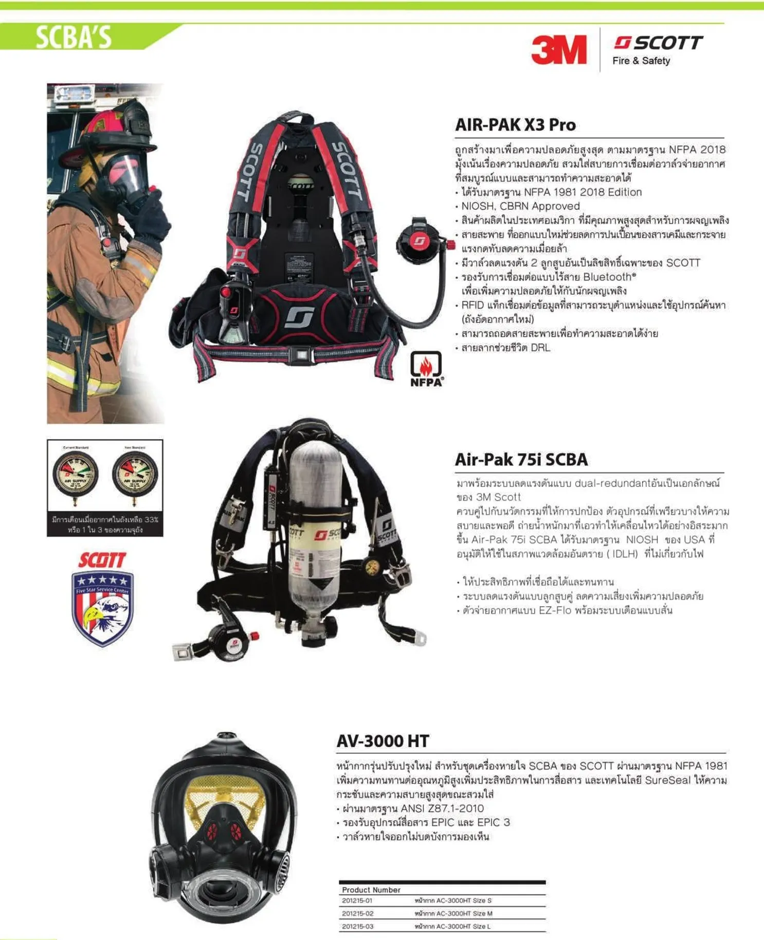 Air-PAKX3PROAir-Pak75iSCBAAV-3000HT