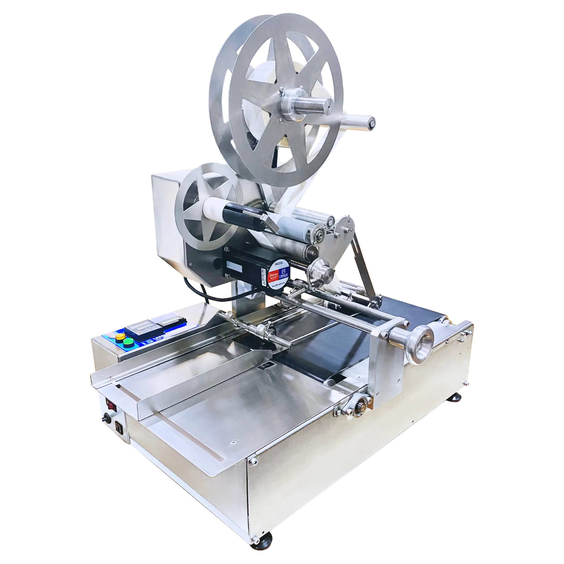 TS-1656Bเครื่องติดสติกเกอร์ด้านบนวัตถุ