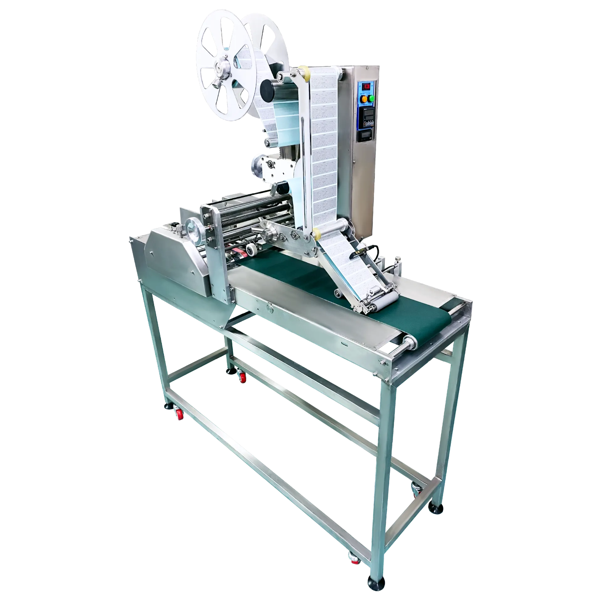 TS-1656T1353Nเครื่องติดสติกเกอร์ด้านบนวัตถุระบบอัตโนมัติ