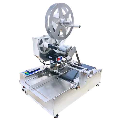 TS-1656Bเครื่องติดสติกเกอร์ด้านบนวัตถุ