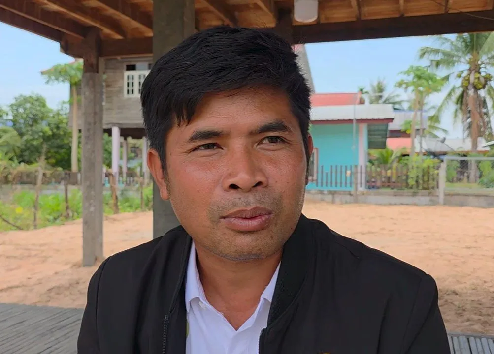 นายอนุวัฒน์พิมพระญาติผู้ใหญ่บ้านและมีศ
