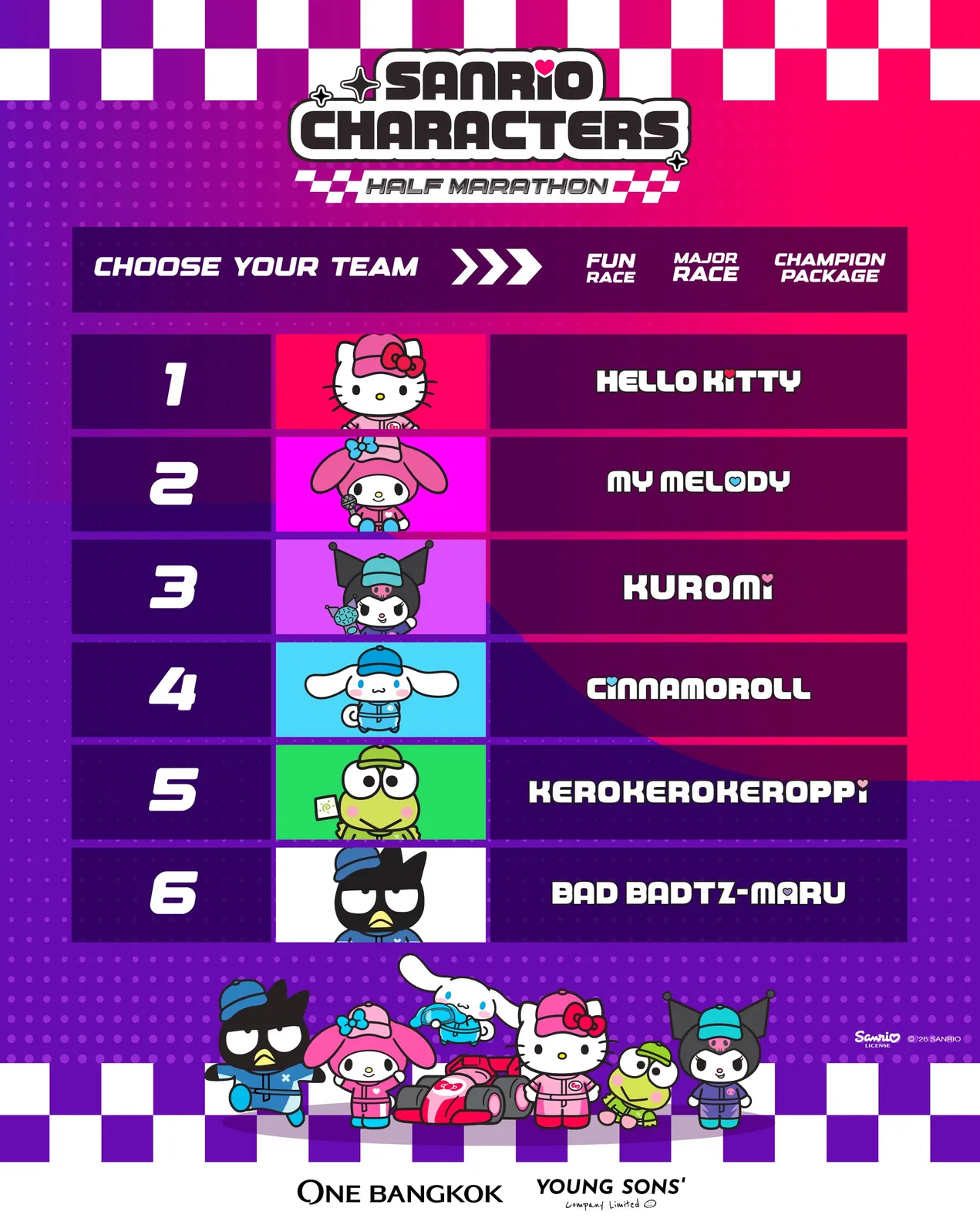 choose your team