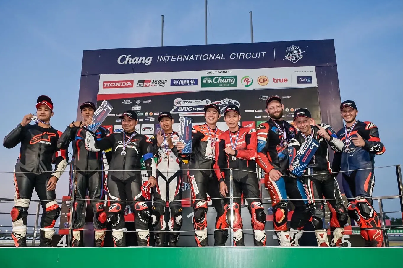 10ข่าวเอ็นดูรานซ์Hondaเหมาโพเดียม0