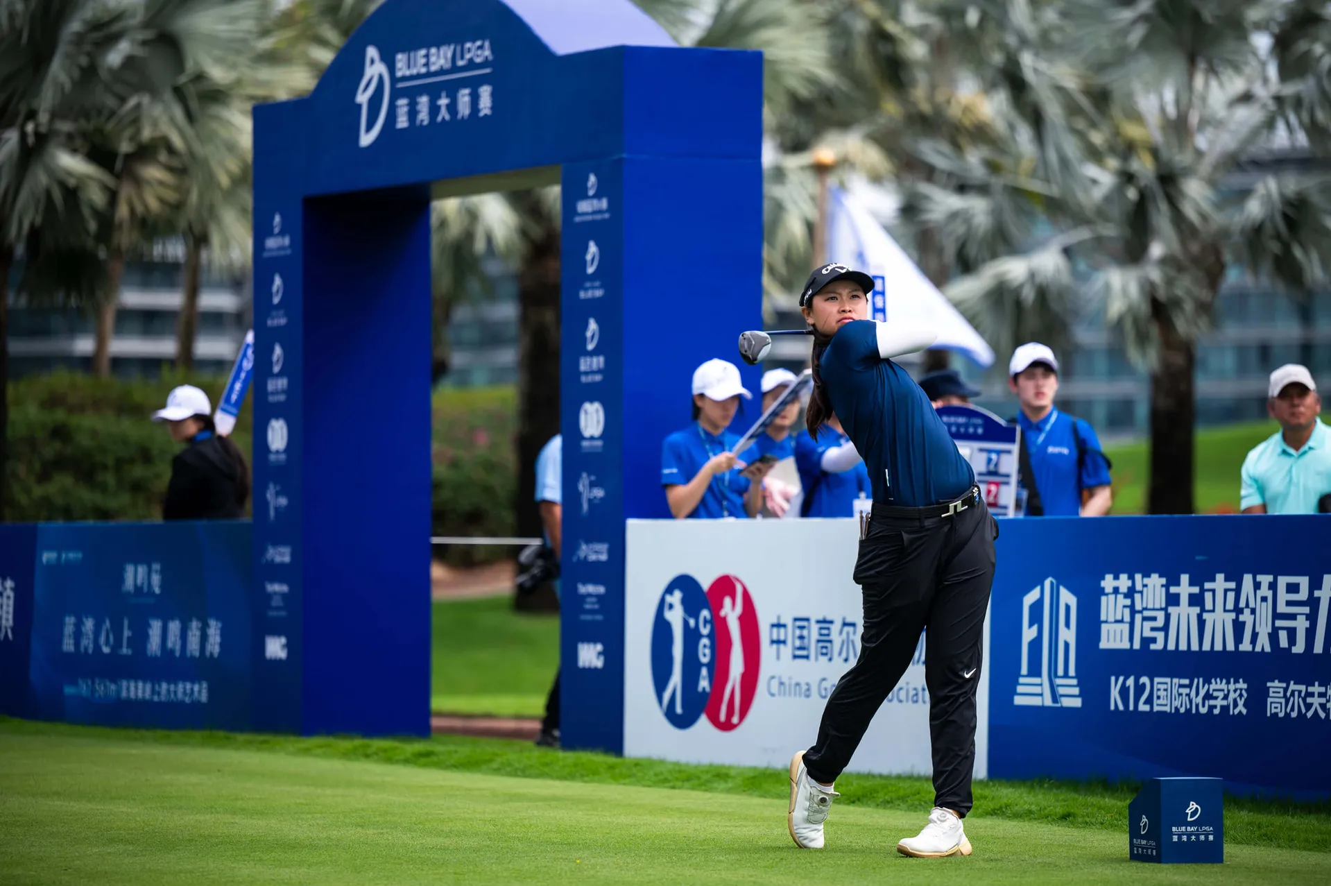 ฮัทสุวิชยาวินิจฉัยธรรมการแข่งขันBlueBayLPGA