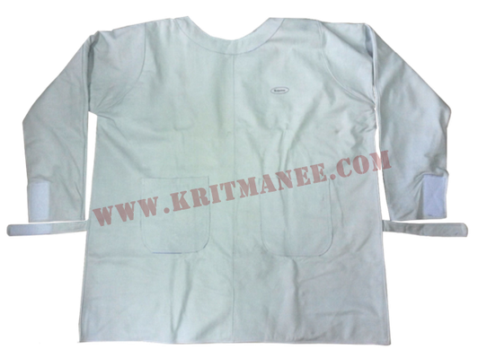 D007-เสื้อเชื่อมหนังผิว(ด้านหน้า)