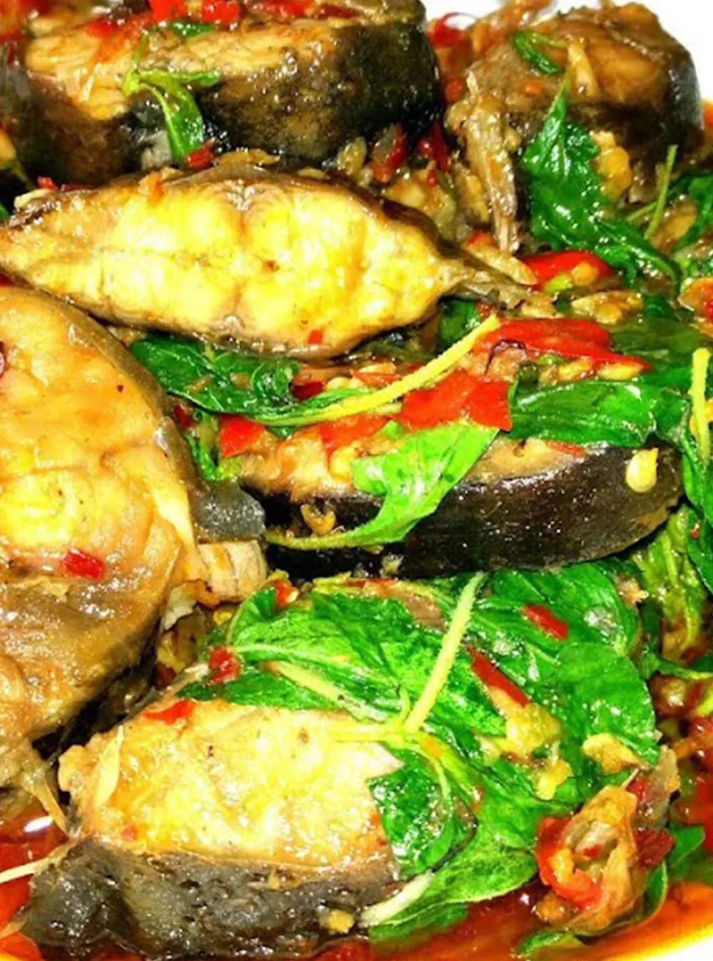 Hormokpuddingผัดเผ็ดปลาดุก