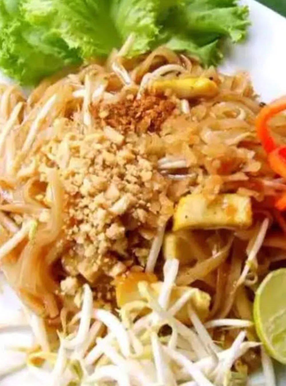 Hormokpuddingผัดไทยกุ้งสด