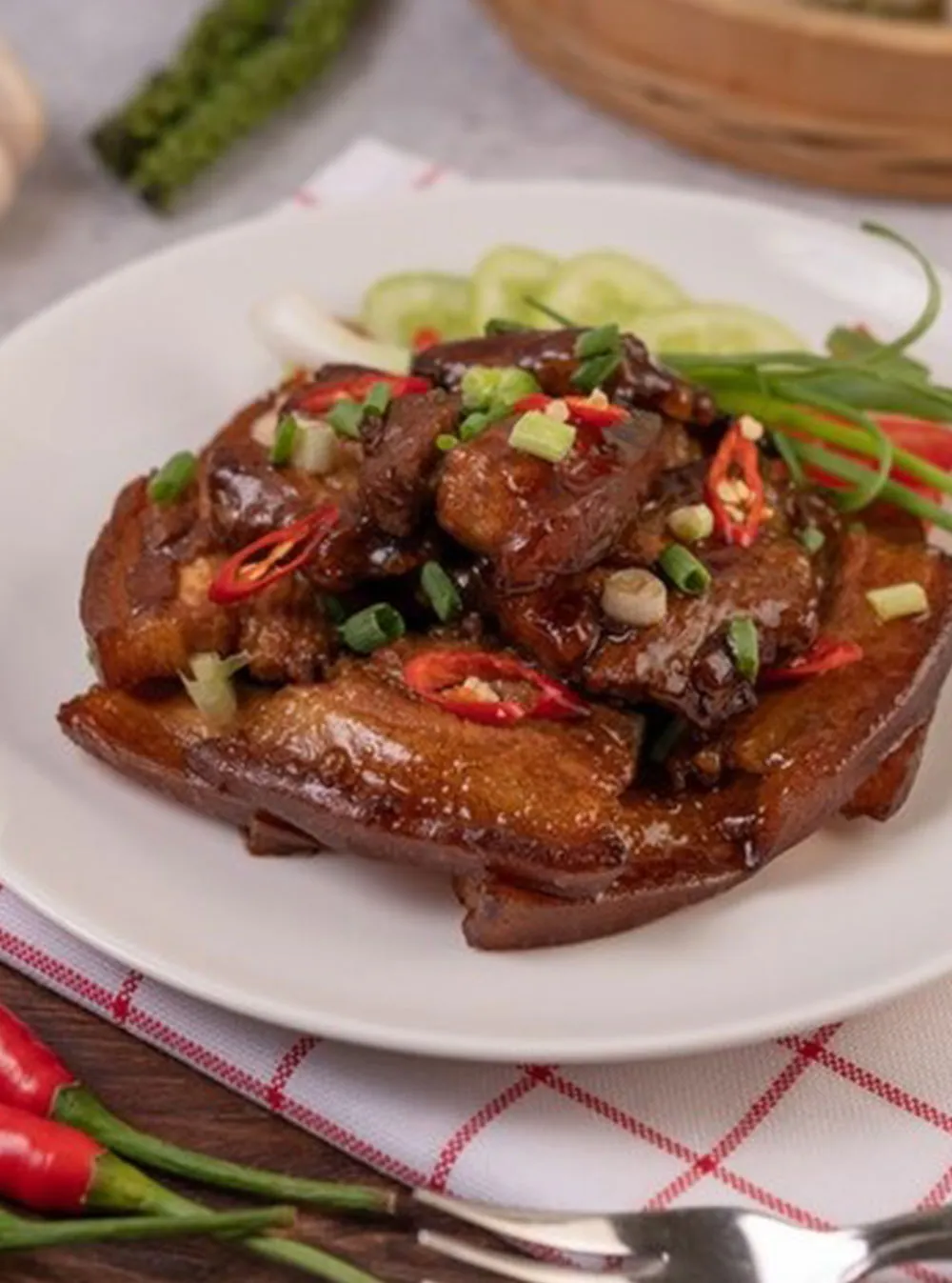 Hormokpuddingหมูหวาน
