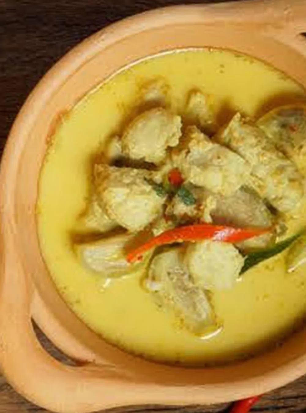 Hormokpuddingเขียวหวานไก่ใส่ฟัก