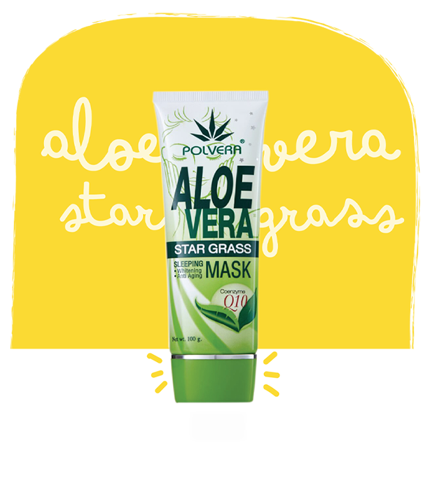 Aloe Vera Star Grass Sleeping Mask