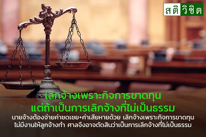 18-เลิกจ้างเพราะกิจการขาดทุน