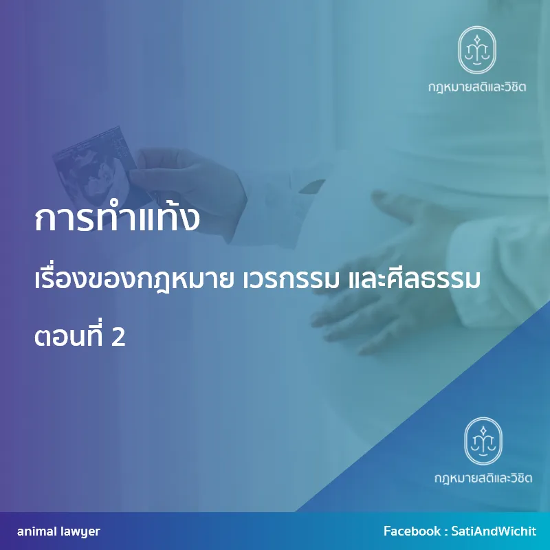 บทความ18การทำแท้งตอนที่2