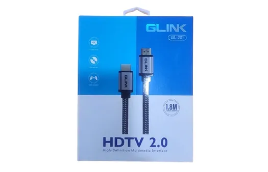 CABLE HDMI GLINK GL-201 VERSION 2.0 4K 10 METROS