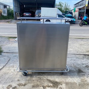 LINEALBUMรถอข็นถาดอาหารในโรงพยาบาล60x120x150งานสั่ง๒๓๑๐๐๒5