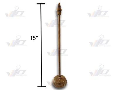 เสาตั้งโต๊ะ(ลายไม้)ขนาด15นิ้ว_1424794418656