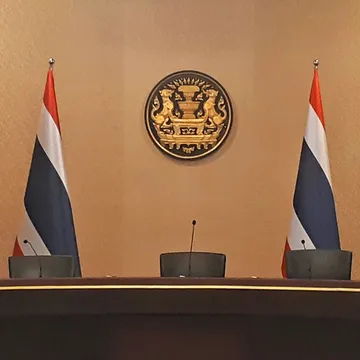 ธงห้องประชุม(สำนักนายก)