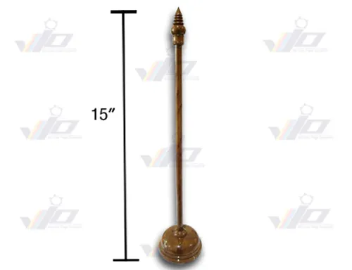 เสาตั้งโต๊ะ(ลายไม้)ขนาด15นิ้ว_1424794418656