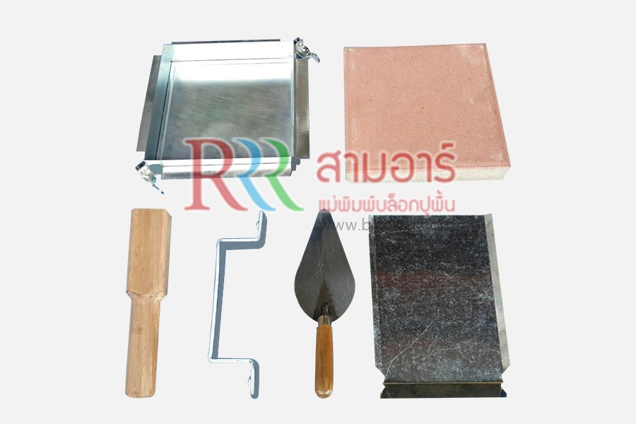 แบบจตุรัส 30x30 ซม. หน้าเรียบ