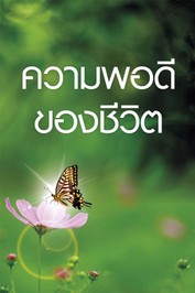 ปกความพอดีของชีวิต