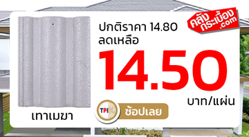 กระเบื้องหลังคาtpiยูโทเปียเทาเมฆา2