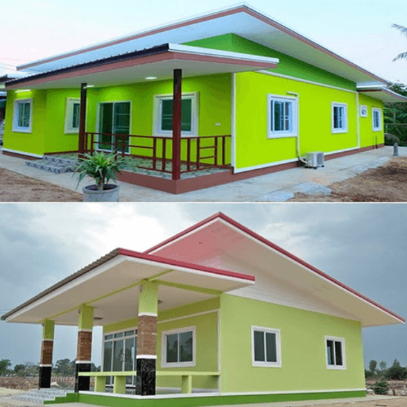 สีทาบ้านภายนอกสวยๆ