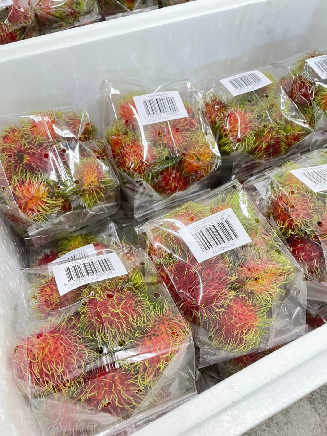 Fresh rambutan