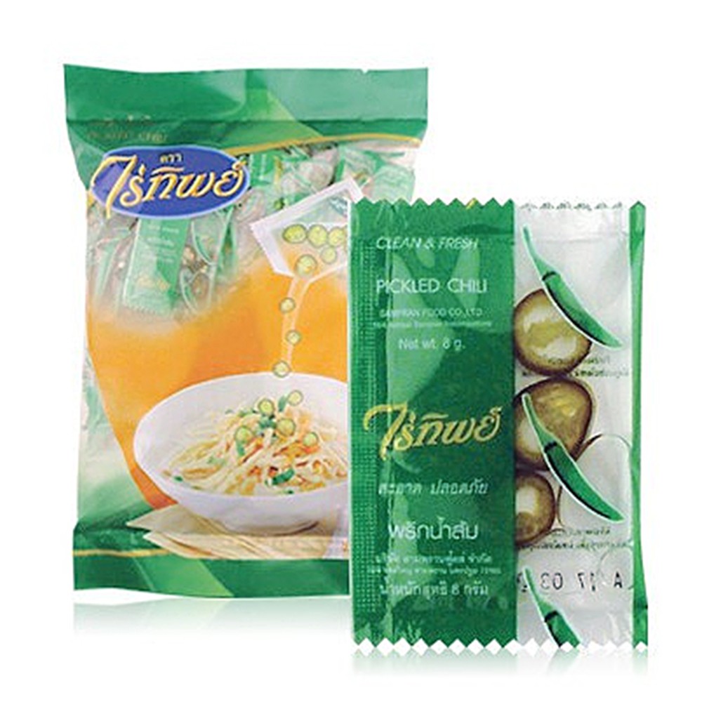 509000120พริกน้ำส้มสายชูไร่ทิพย์(ซอง)แพ็ค50x8g