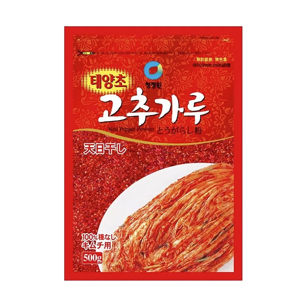 509000279พริกเกาหลีแบบป่นหยาบซองจอนวอน500g