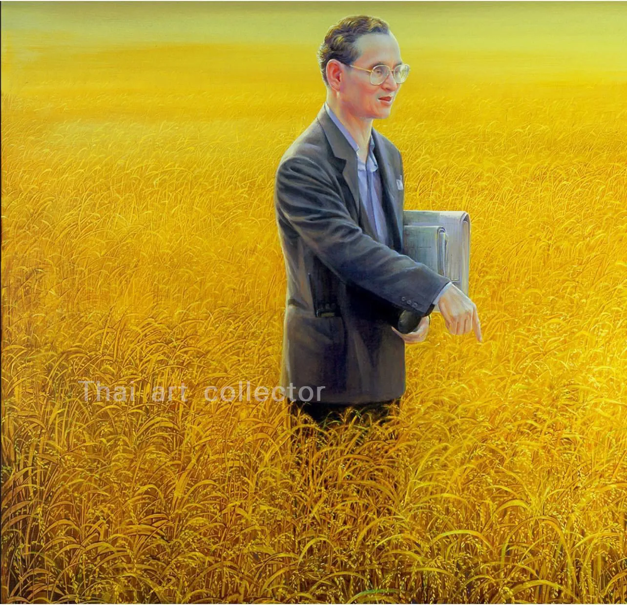ภาพแผ่นดินธรรมแผ่นดินทอง