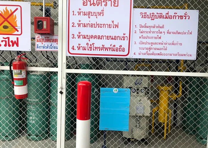 charoensupkitchengroupติดตั้งระบบแก๊ส1