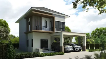 BW-Perspective3DSingleHouse