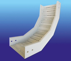 INSIDE VERTICAL RISER CABLE TRAY โค้งขึ้น แนวดิ่งด้านใน เคเบิ้ลเทรย์