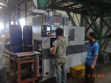 การผลิตงานชิ้นหล่อ0005การผลิตแบบทรายขนาดกลางเครื่องอัตโนมัติ