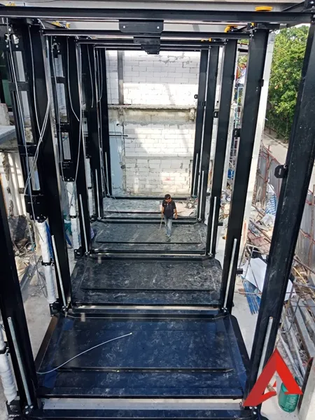 ลิฟท์จอดรถ4เสาstracklift(5)