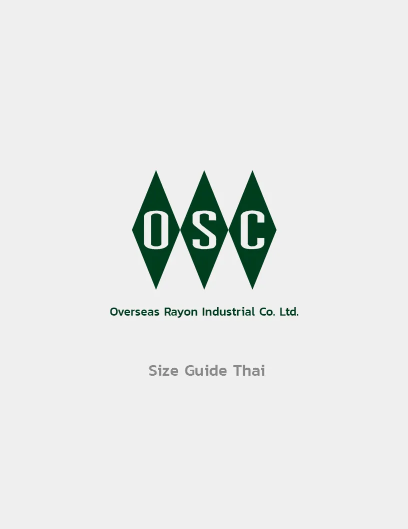 SizeGuideThai