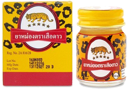 ยาหม่องตราเสือดาว