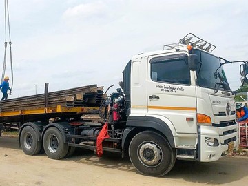 12-meterflatbedtrailer(3เพลาพื้นเรียบความยาว12เมตร)