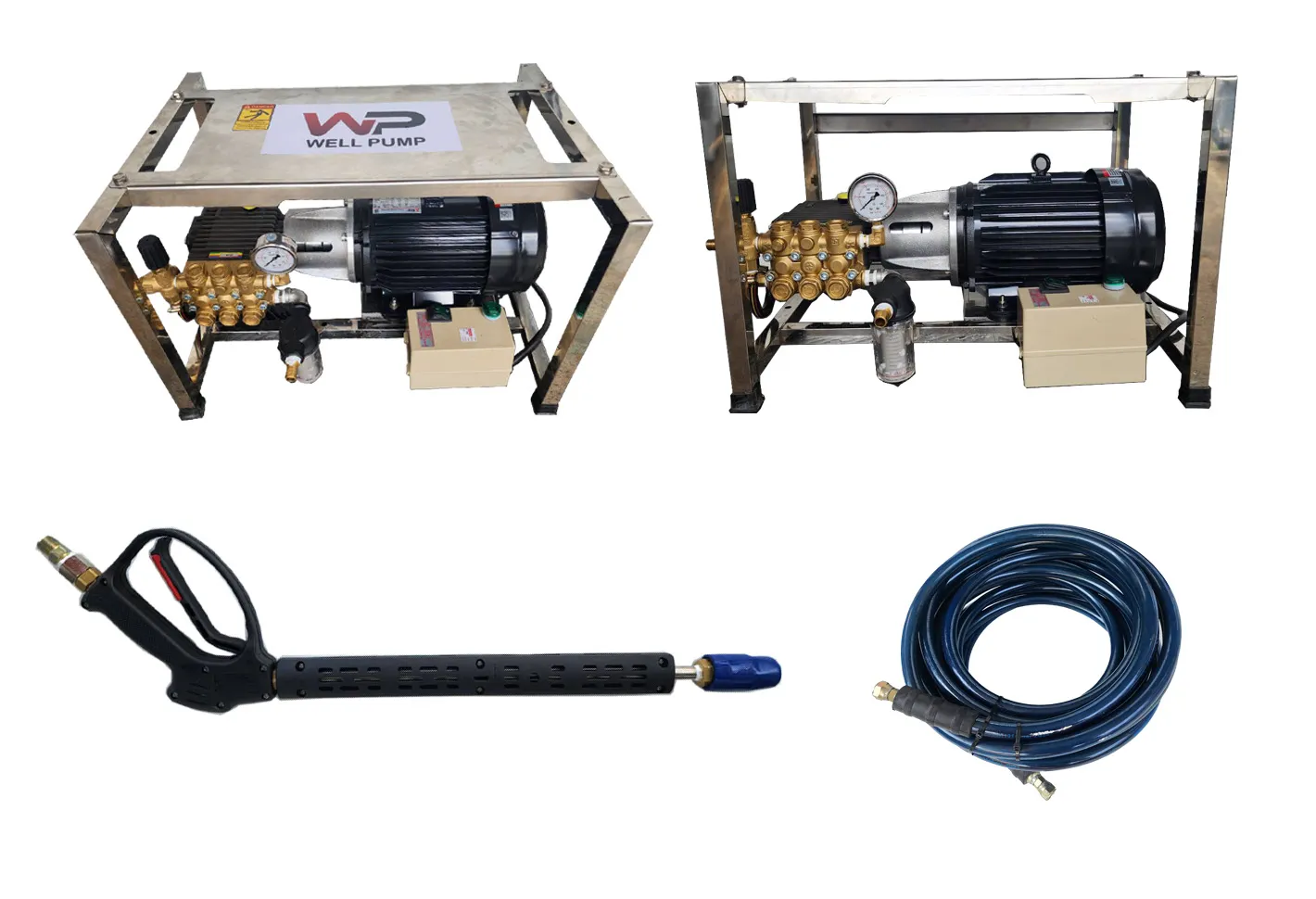 4ปั๊มอัดฉีดแรงดันสูงW140มอเตอร์มิตซู3แรง380v