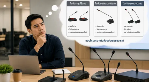 รูปภาพการเลือกไมค์ประชุม