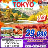 ทัวร์ญี่ปุ่น TOKYO AUTUMN KAMIKOJI 5D3N - NRT01