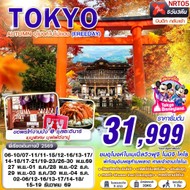 ทัวร์ญี่ปุ่น TOKYO AUTUMN อุโมงค์ใบไม้แดง 5D3N - NRT05