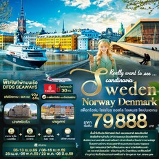 ทัวร์SwedenNorwayDenmark9วัน6คืน-SEK142