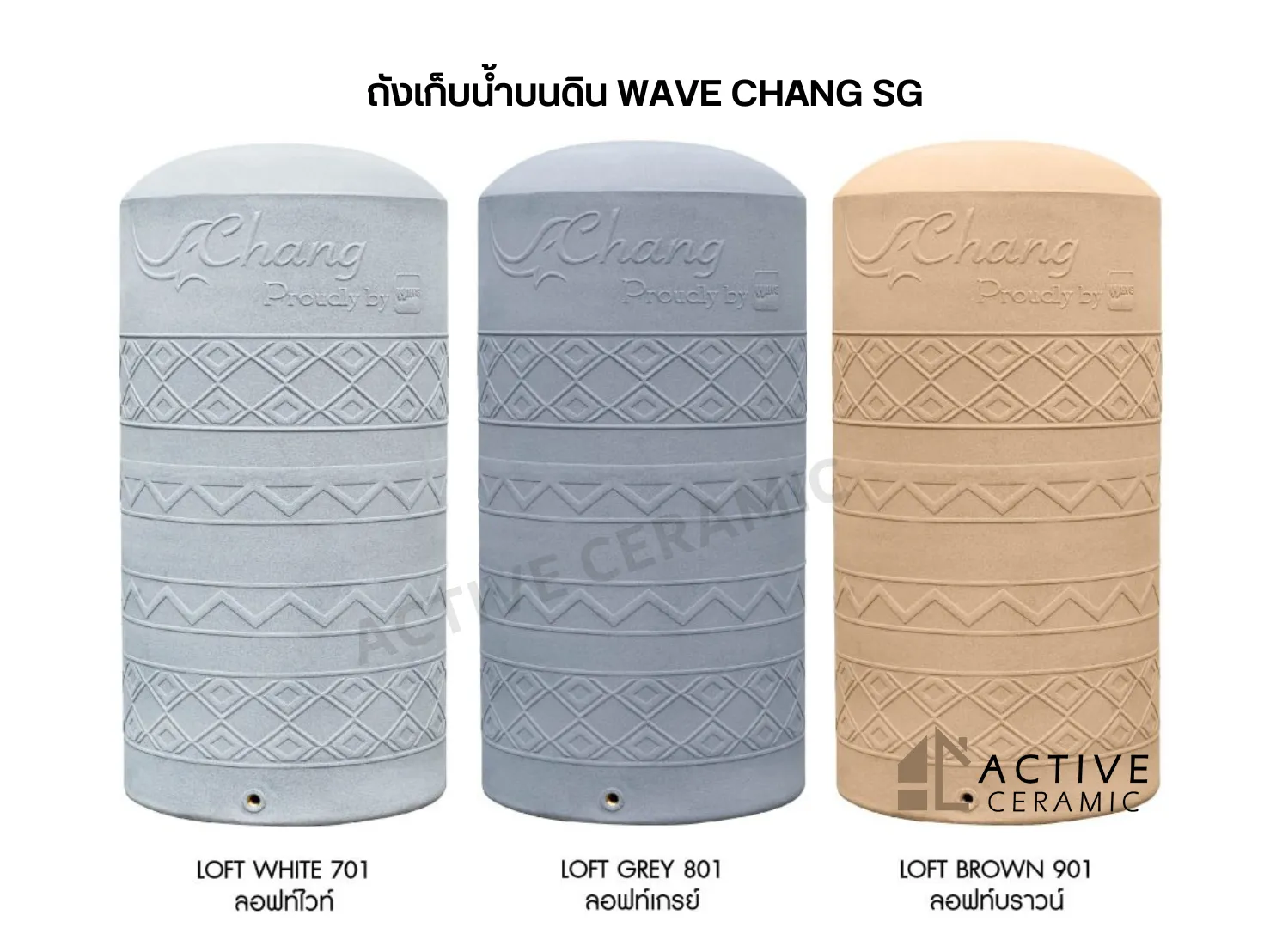 ถังเก็บน้ำบนดินWAVECHANGSG