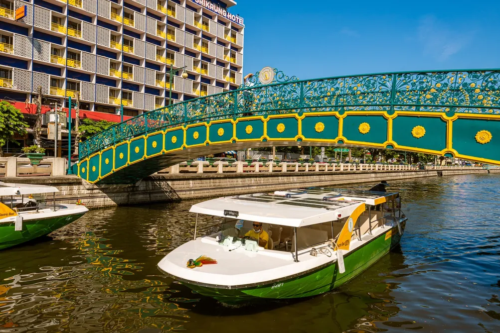 Bangkok-HuaLamphongRailwayStationPier-ElectricBoat(เรือไฟฟ้า)203314MC