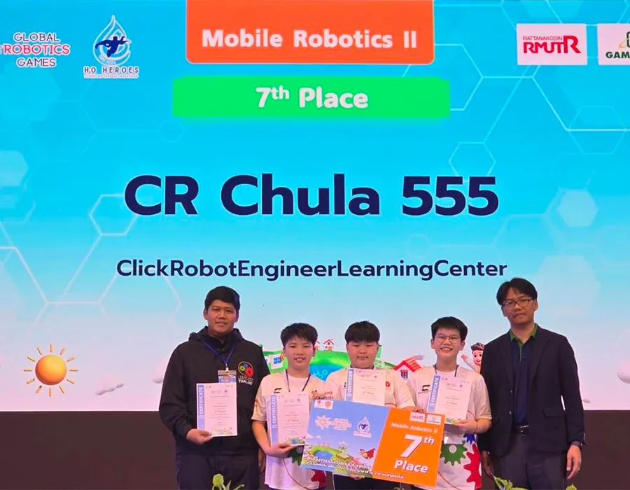 3-รางวัลรองชนะเลิศอันดับ-6-รายการ-Grobal-Robotics-Game-2024