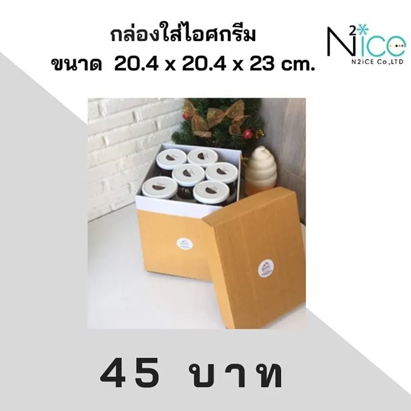 กล่องใส่ไอศกรีม-L